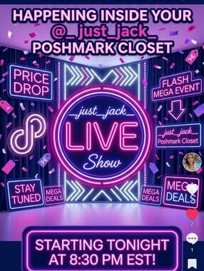 🚨 FLASH MEGA PRICE DROP LIVE! ⚡ TONIGHT @ 8:30 PM EST 💖💙